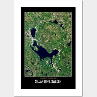 High Resolution Astronomy Siljan Ring, Sweden Posters and Art